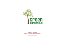 Tablet Screenshot of greenconsensus.com